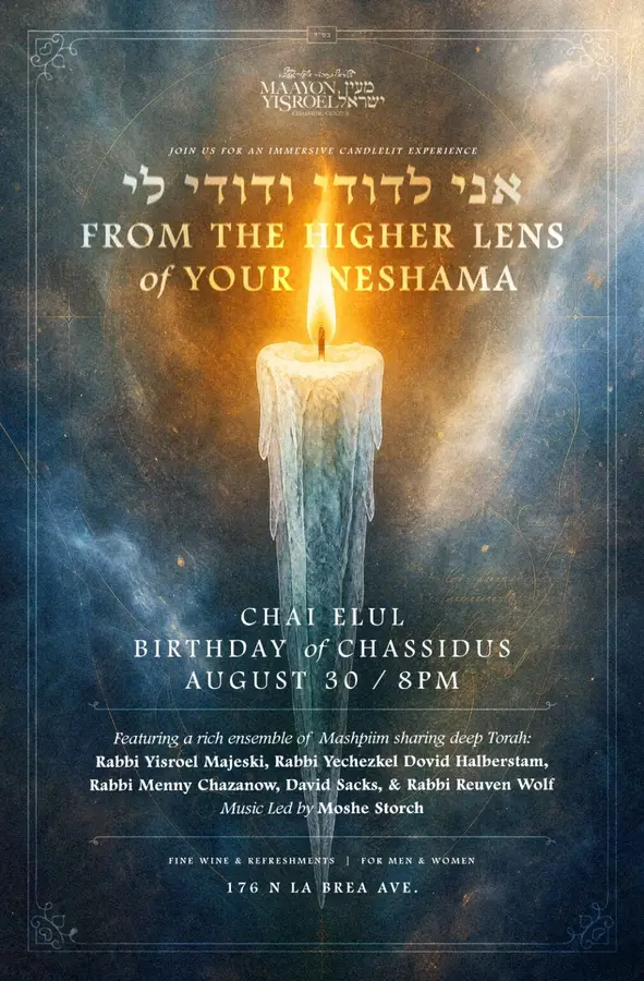 Categories Events , Chai Elul , Holidays