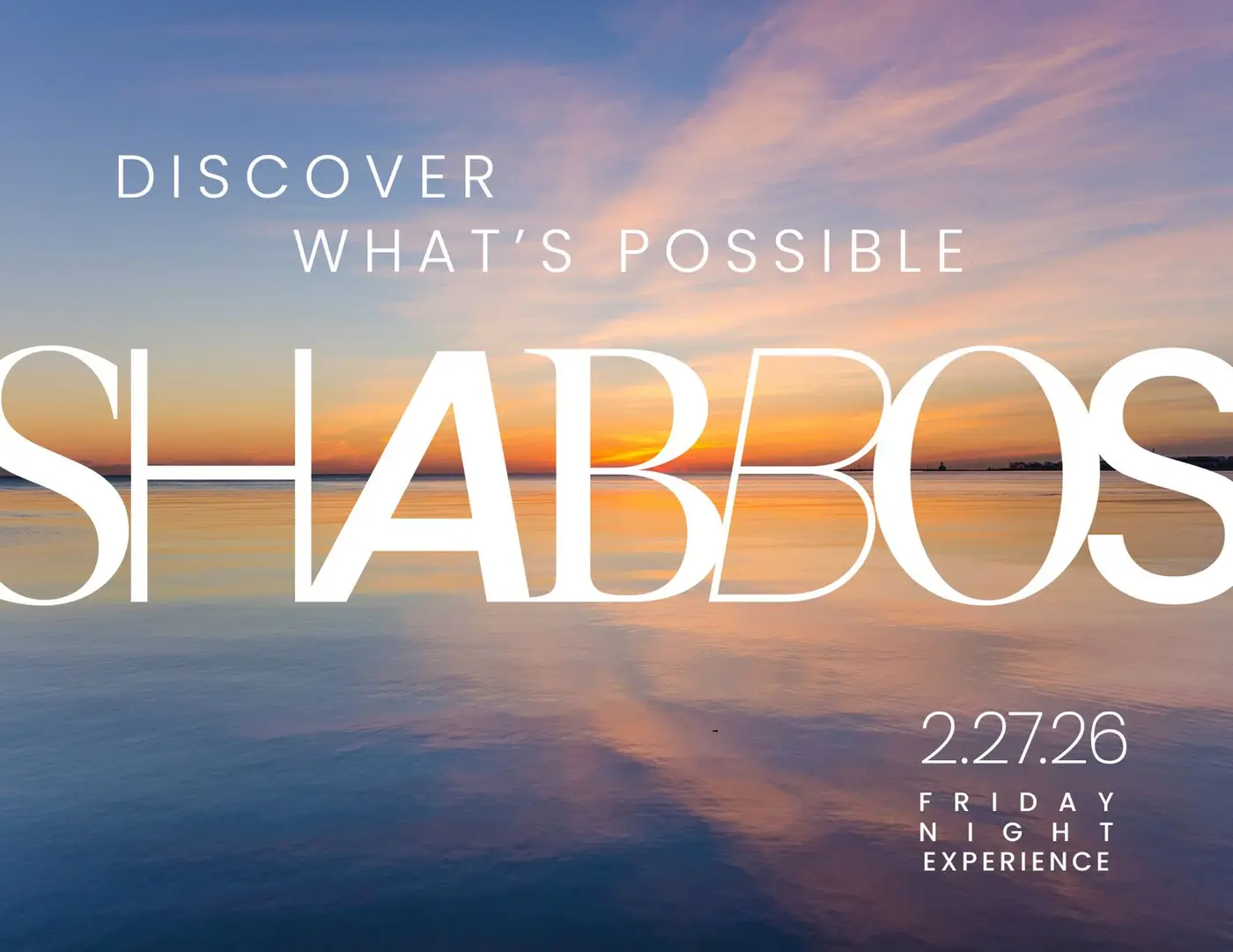 Shabbat Event