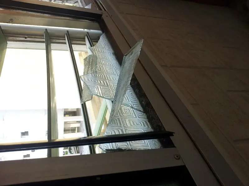 Damage and destruction at the Chabad homes