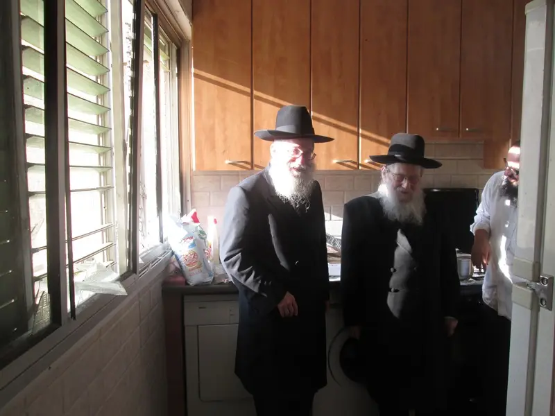 Damage and destruction at the Chabad homes