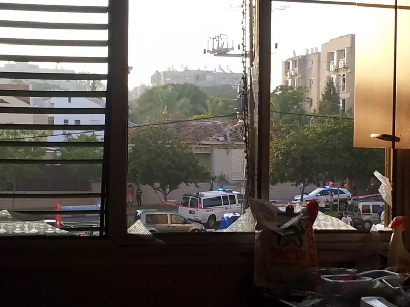 Damage and destruction at the Chabad homes