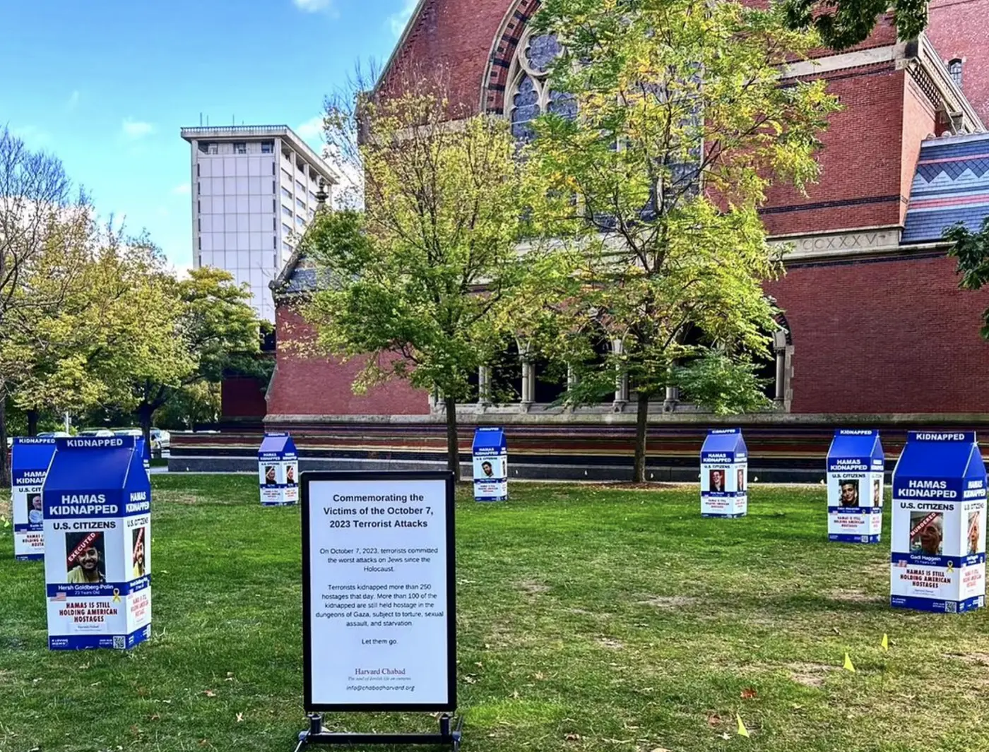 The Milk Carton Hostage Installation
