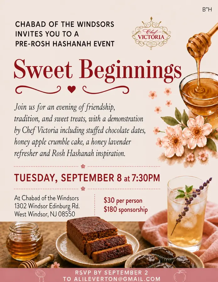 Upcoming Pre Rosh Hashanah High Holiday Program! Rosh Hashanah Schedule below that 🍎🍯.