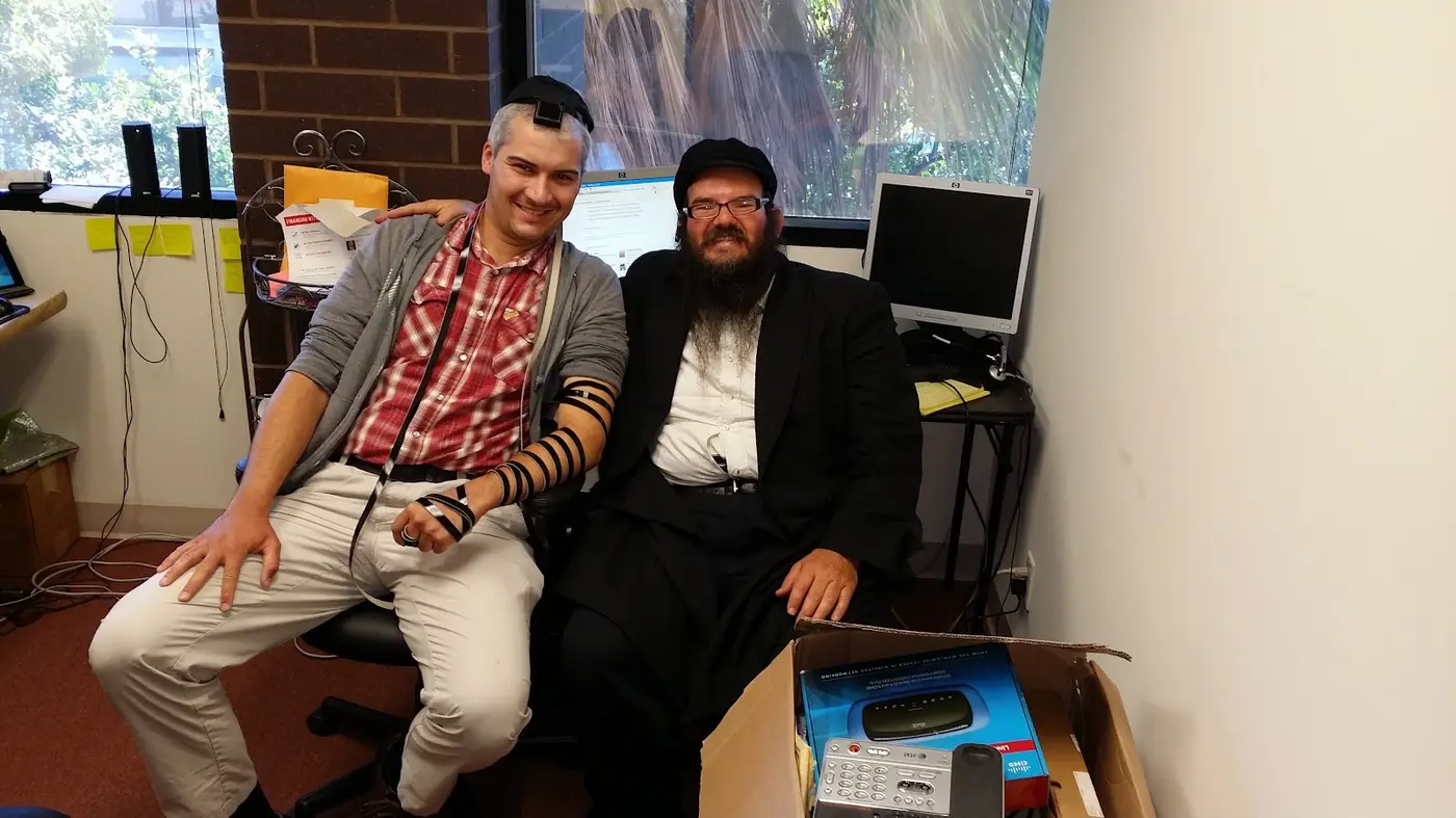 Tefillin on the Boulevard