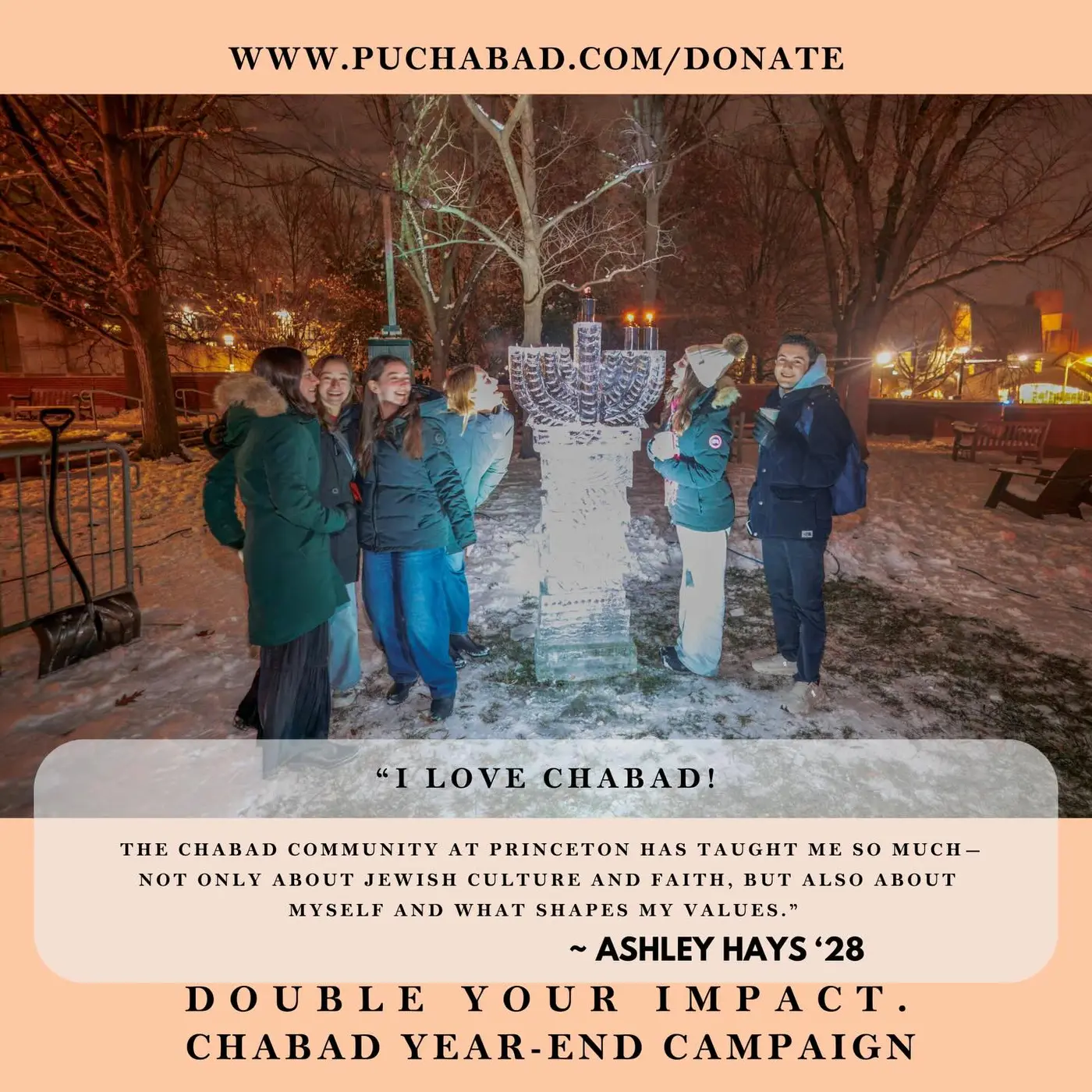 In the words of our students, hear why the Scharf Family Chabad House is at the heart of their Jewish campus experience. Donate today! www.puchabad.com/donate