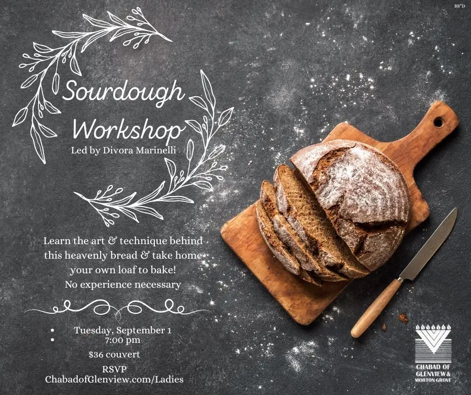Join us for a fun and interactive Sourdough Workshop with master baker Divora Marinelli