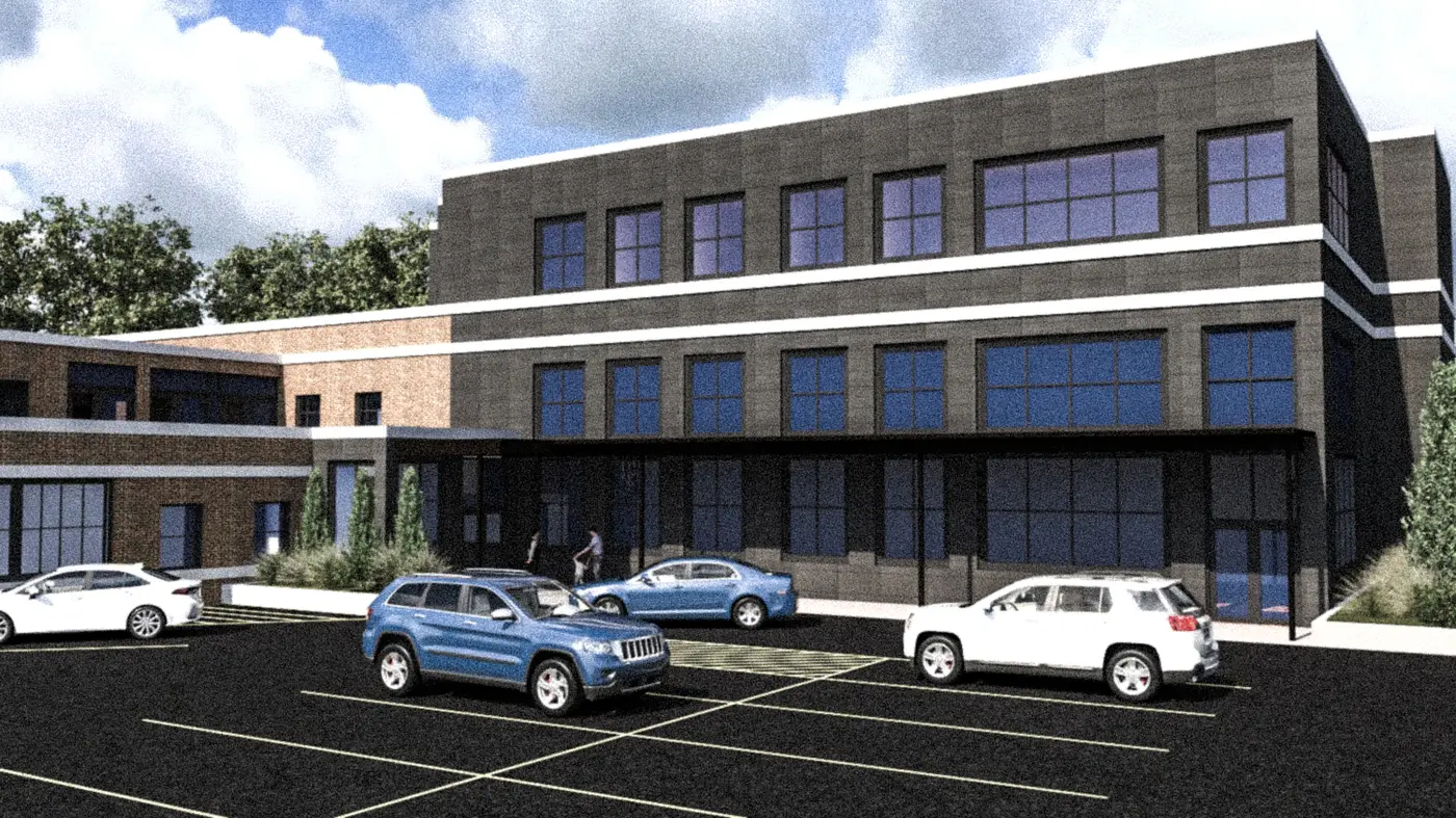 Rendering of 403 building