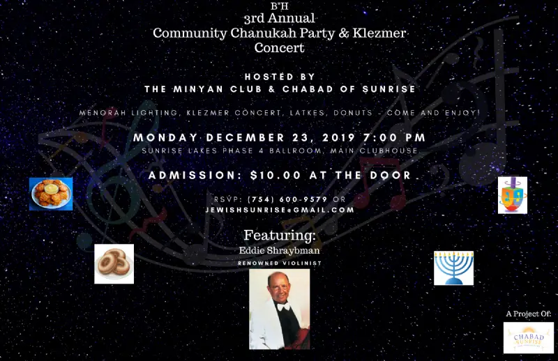 Chanukah Party & Klezmer Concert