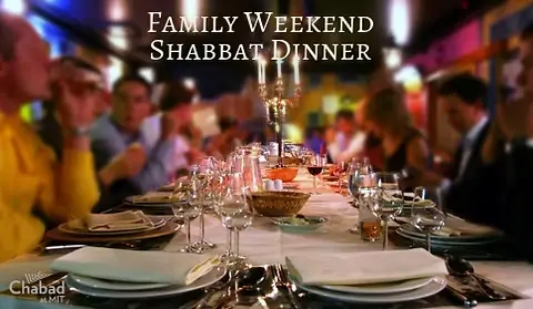 Family Weekend Shabbat Dinner