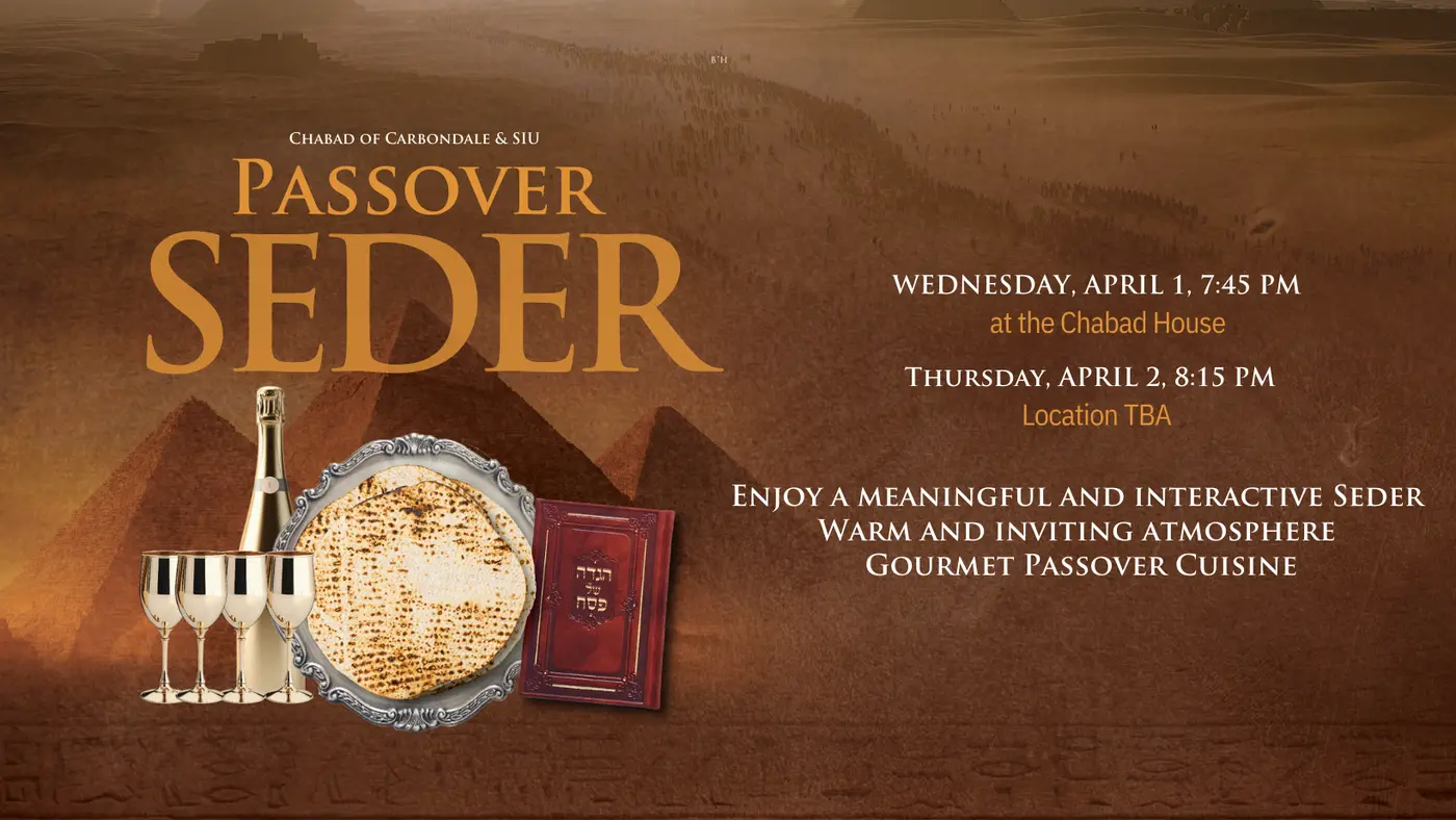 Deadline to order your Seder To Go kit or RSVP for our Seder is Monday, March 30, 2026