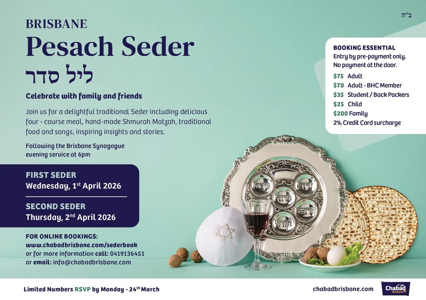 Brisbane Seder