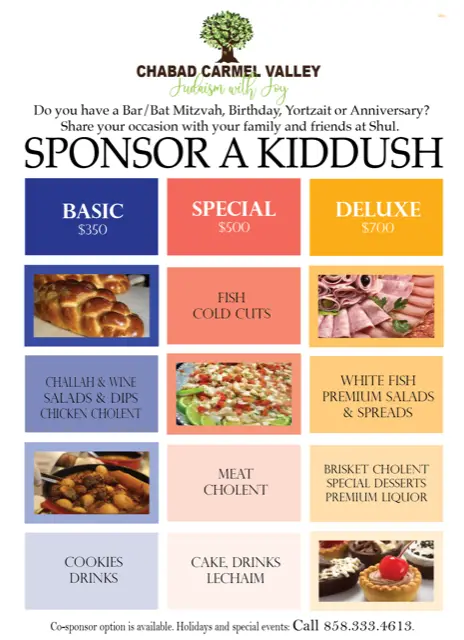 Kiddush Luncheon