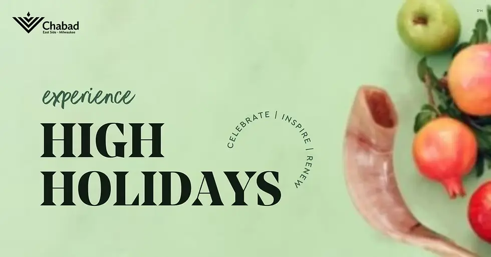 Start off the New Year with an inspiring service with Chabad of the East Side.