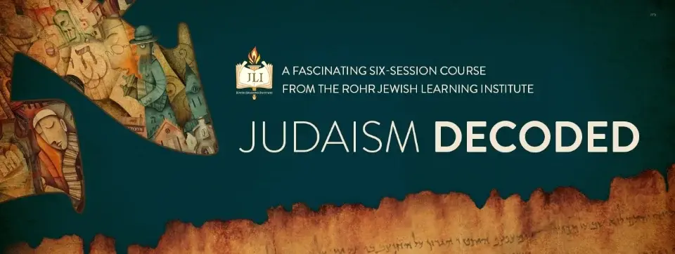 Judaism Decoded The Jewish Learning Institute More Info