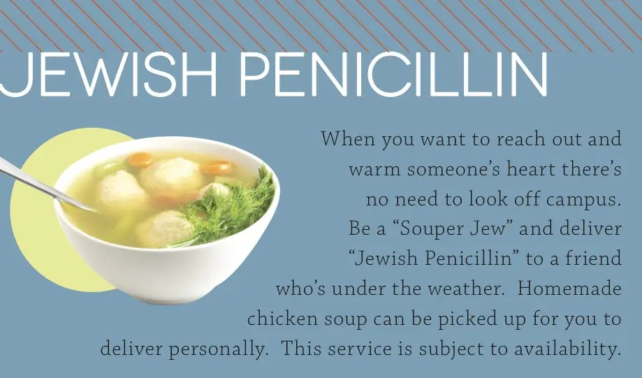 Whether it's you or a friend, text us to arrange your chicken soup delivery! (607) 218-5118