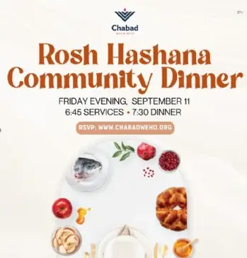 Rosh Hashana Community Dinner