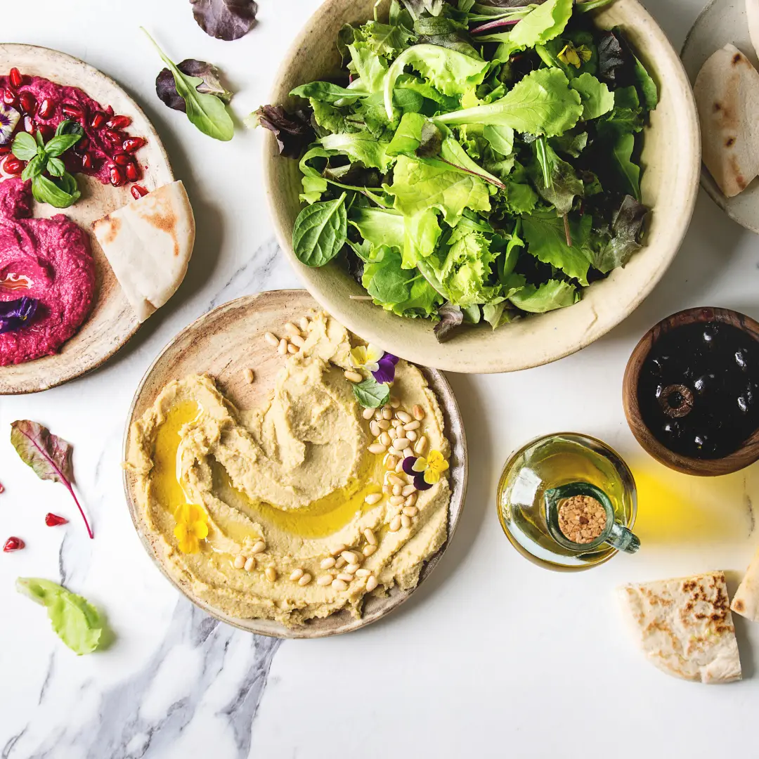 Salads and dips
