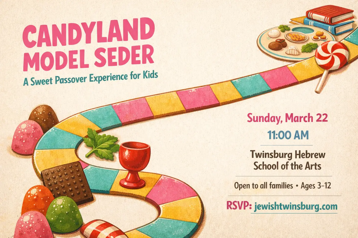 CandyLand Model Seder