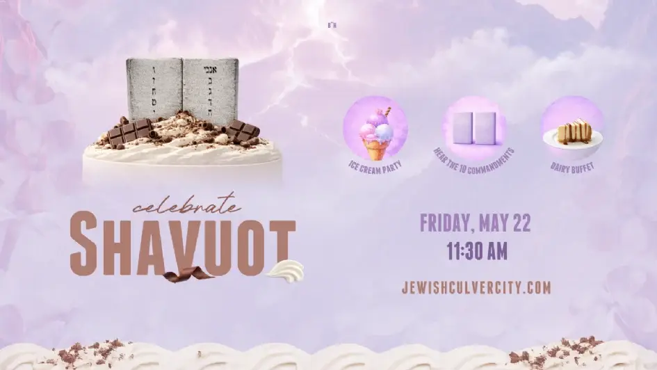 Join us this Shavuot for an uplifting community celebration!