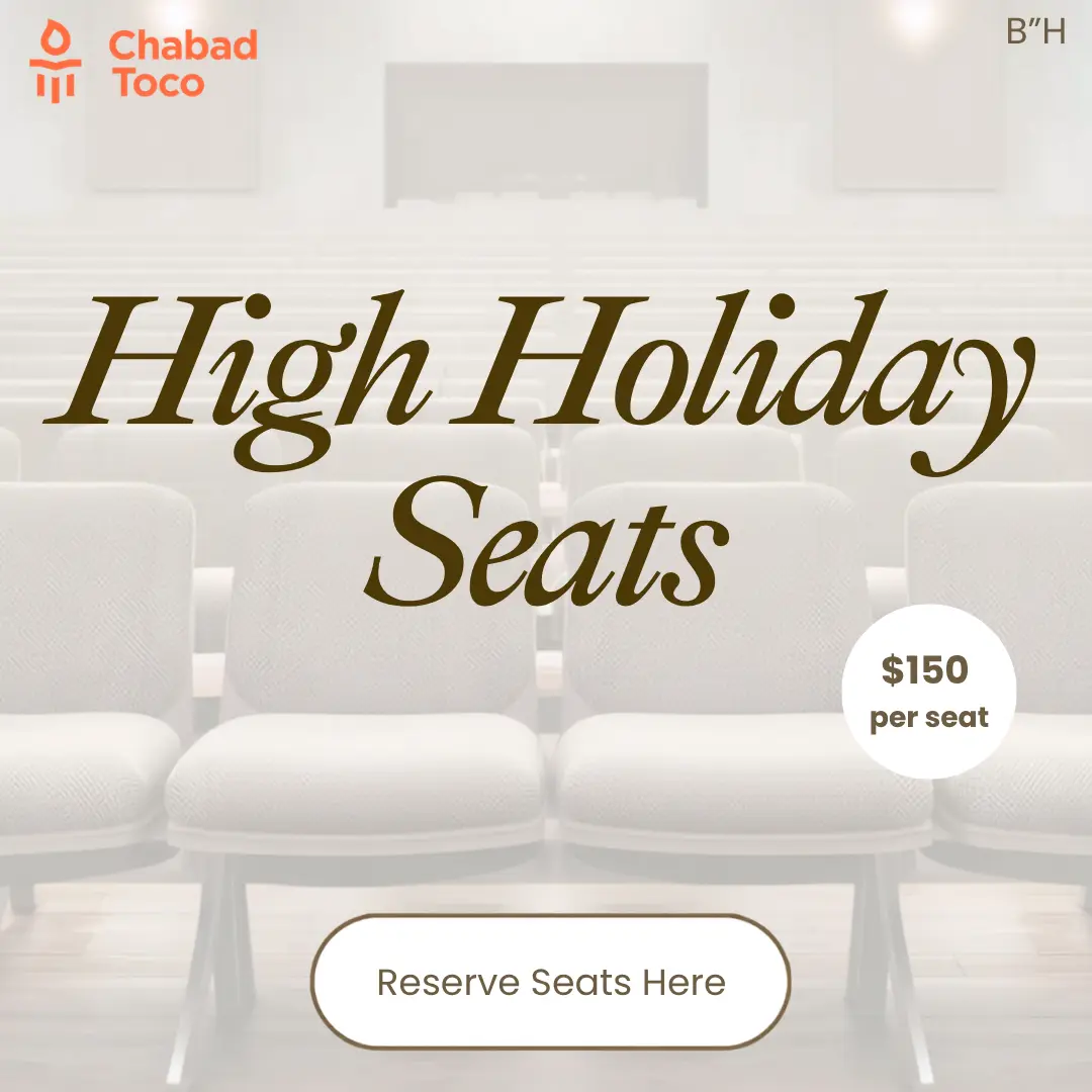 High Holidays 5787