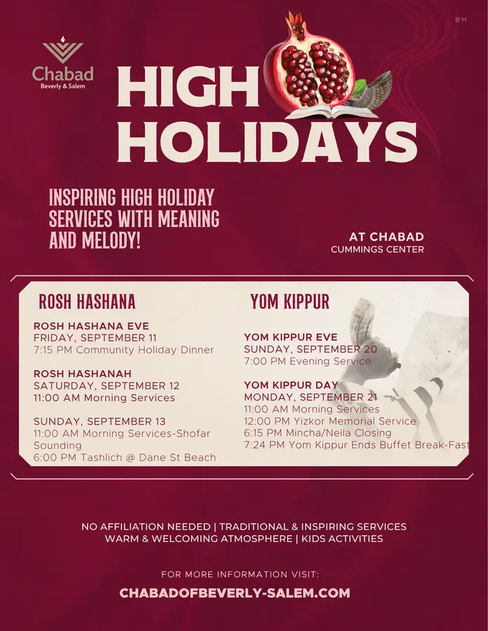 Rosh Hashana Services and Lunch