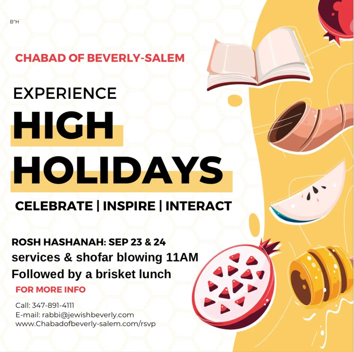 Rosh Hashana Services & Lunch