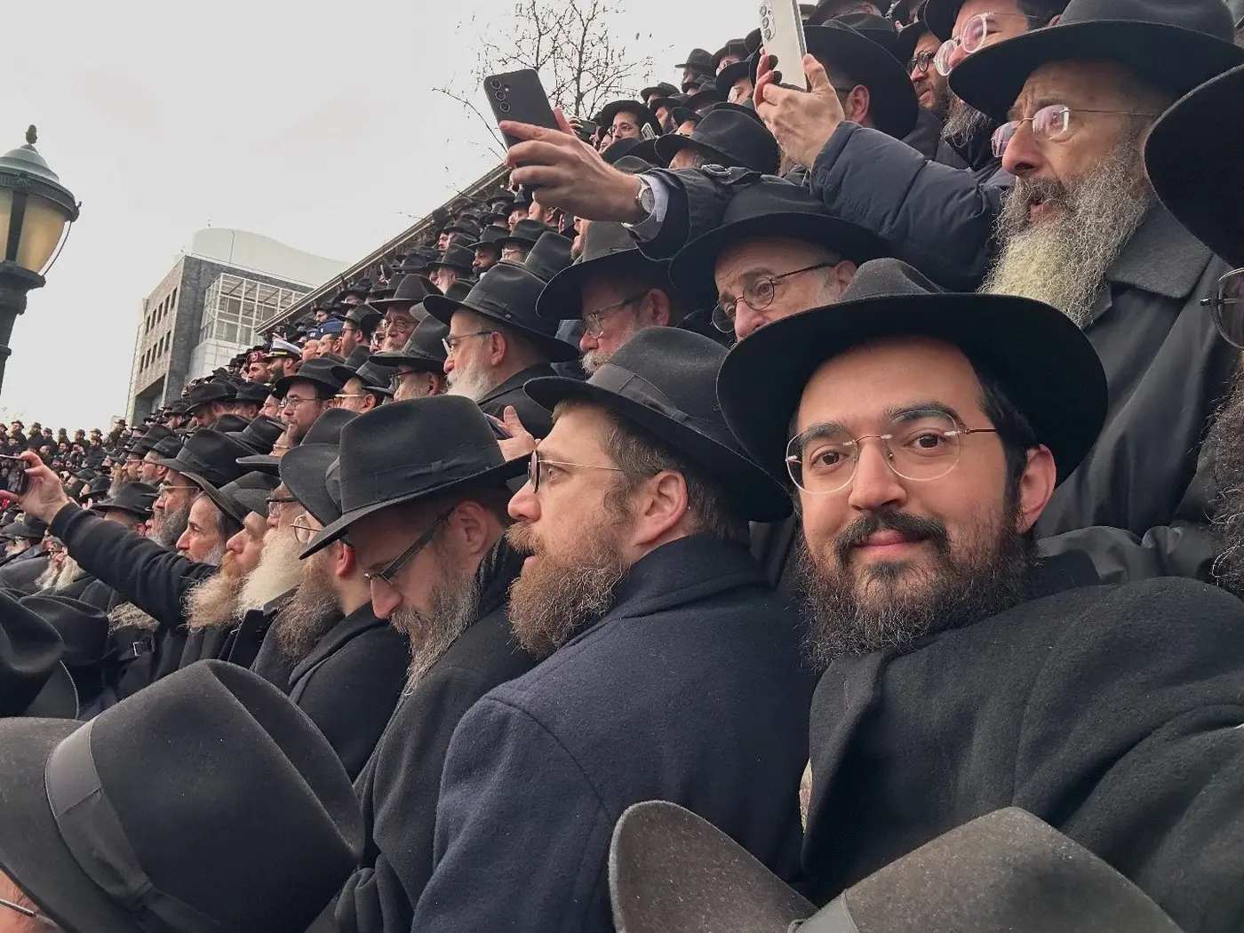 Went to the black hat event😃 The annual group photo of the 6500 Chabad emissaries from around the world !