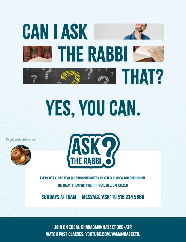 Ask the Rabbi Class
