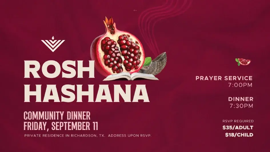 Rosh Hashana Dinner 5787