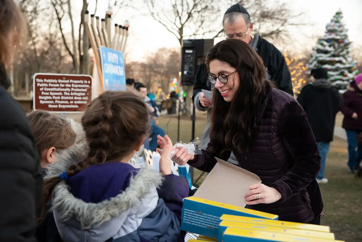 Light Up Arlington Heights - Menorah Lighting at North School Park | Chanukah 5780/ Dec. 2019
