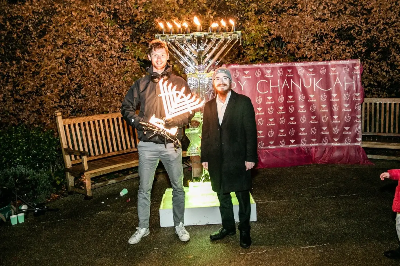 FIRE & ICE Chanukah Spectacular 2021 and the UK’s first Drone Menorah