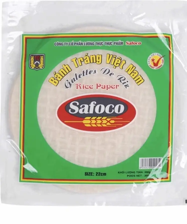 Safoco Rice Paper Made in Vietnam Kashrut: KV