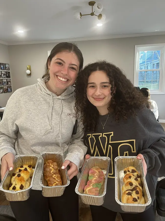 Challah Bakes & Social Events Take a break from class, unwind, and connect at our legendary challah bakes and fun social events.