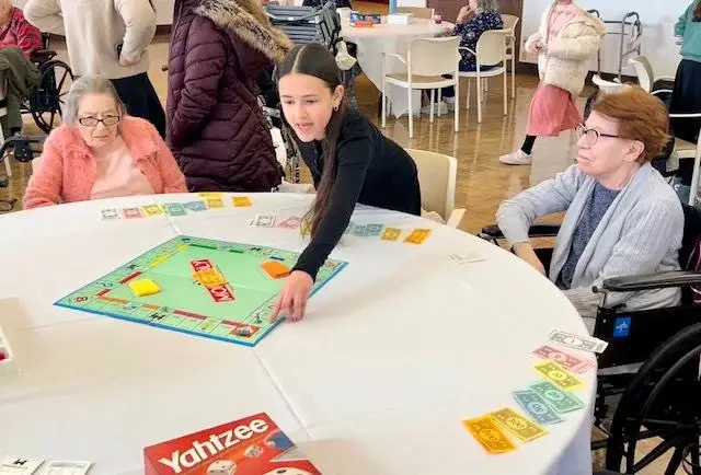 playing games with the BHA girls12.2025