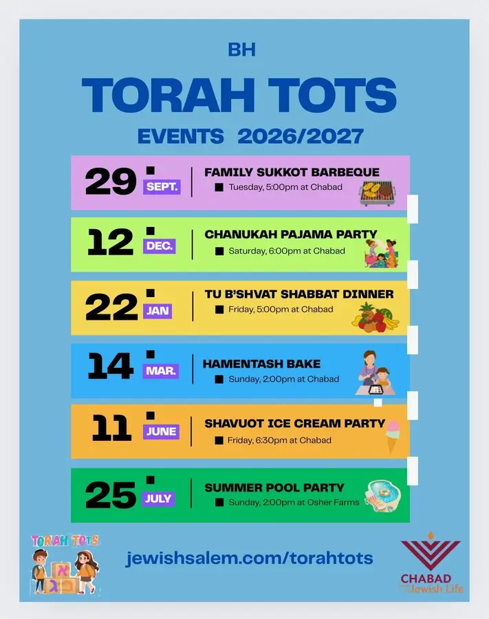 Youth Programming at Chabad Center for Jewish Life