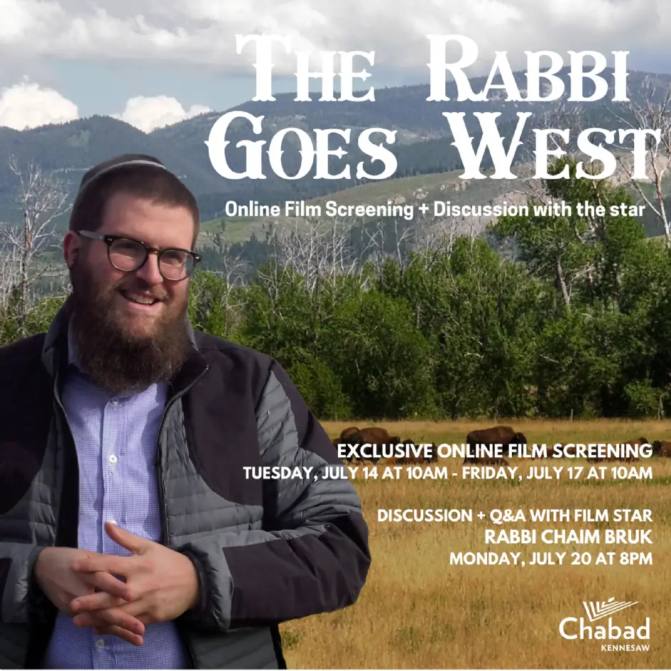 The Rabbi Goes West