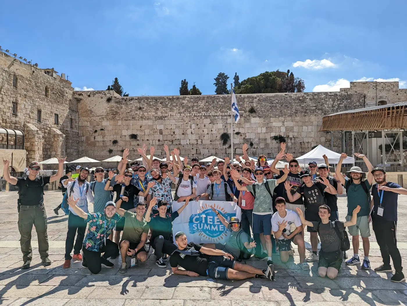 CTeen in Israel: at the Western Wall!