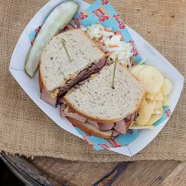 Kosher deli sandwich