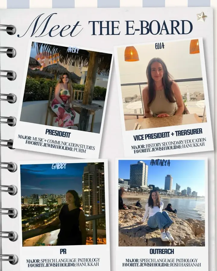 So excited to introduce our Chabad leadership team for the upcoming year!✨💙 #chabad #jewish #tcnj #chabadoncampus #leadership