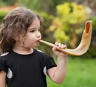 Blowing a Horn