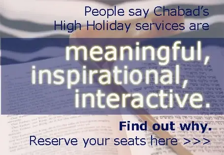 High Holidays HH More Info
