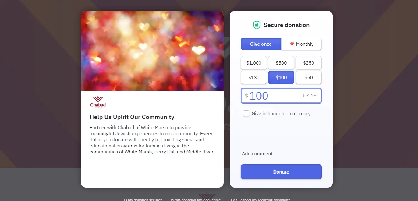 DONATE NOW