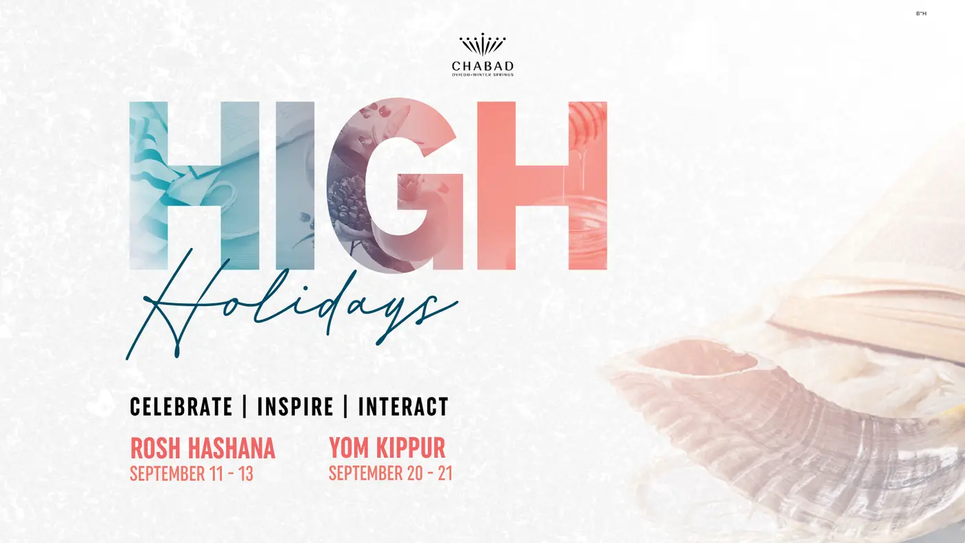 High Holiday Services Celebrate the High Holidays with your Oviedo-Winter Springs community! Save Your Seat