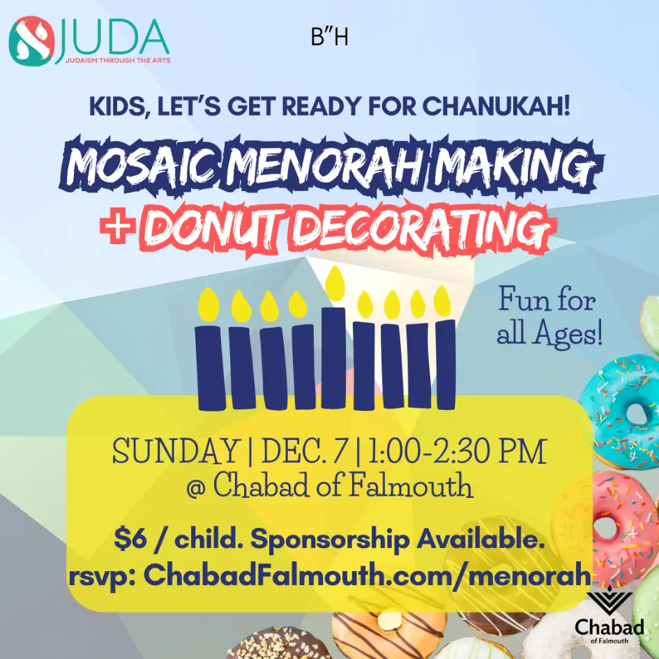 JUDA Kids Club Menorah Making