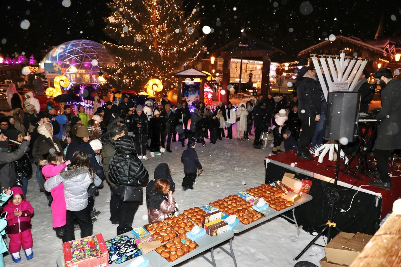 Hanouccah a Courchevel