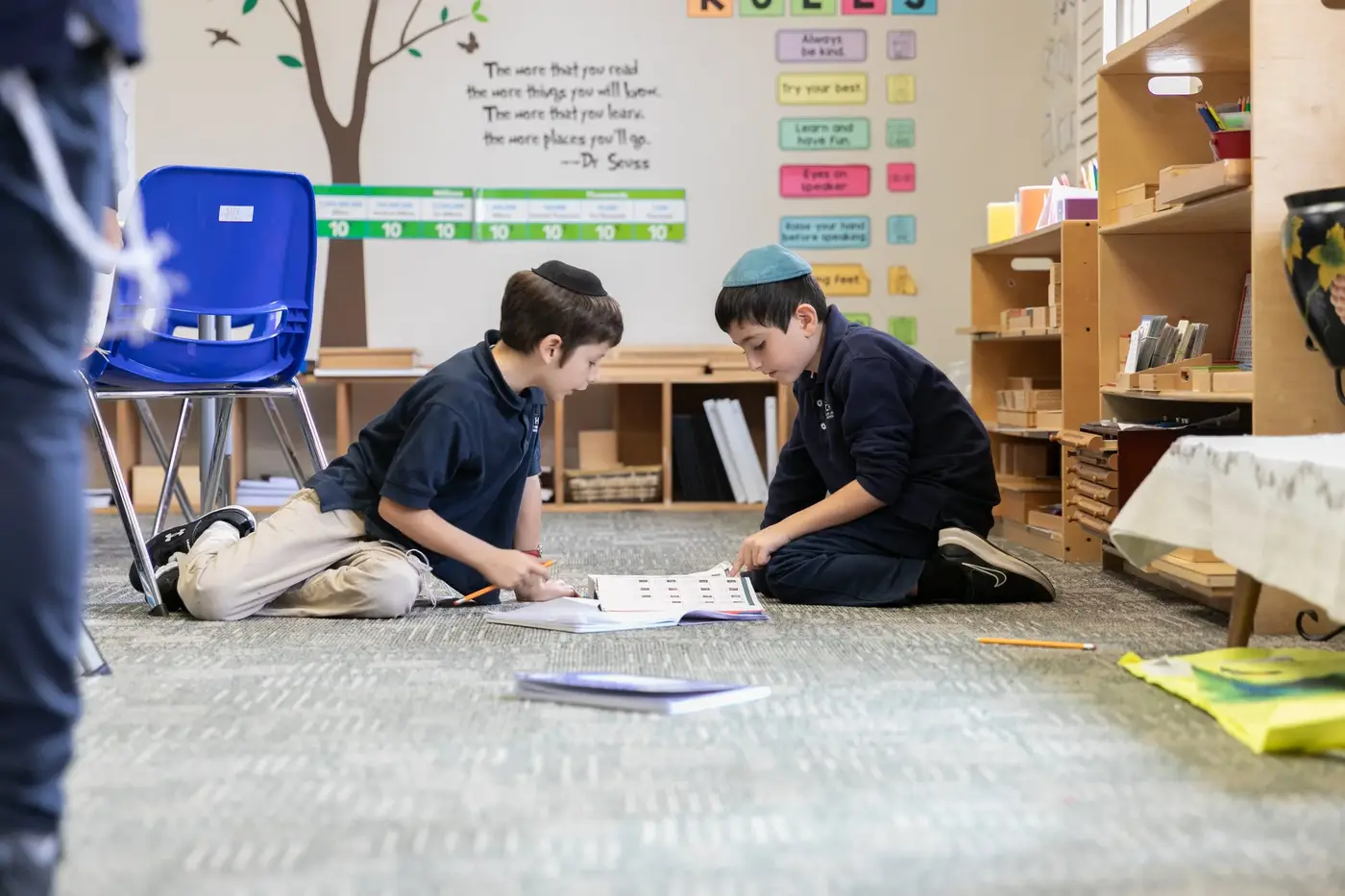 We are a Chabad community school where every Jewish child is welcome.