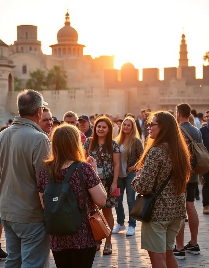 Grupo em viagem para Israel