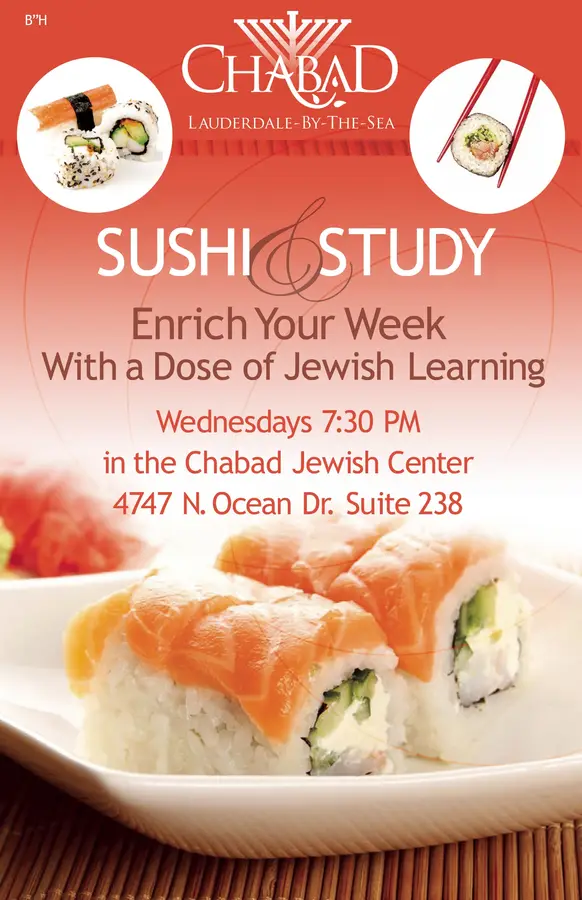 Sushi & Study - Torah Studies