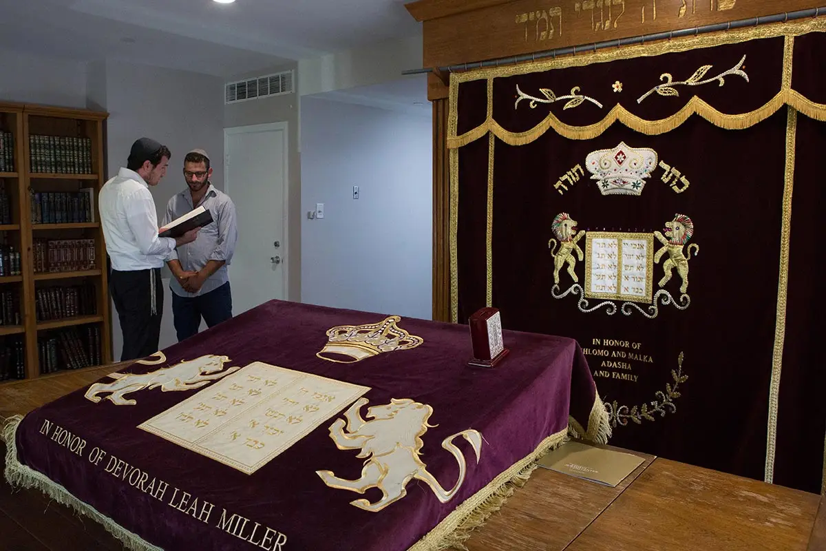Synagogue at addiction center