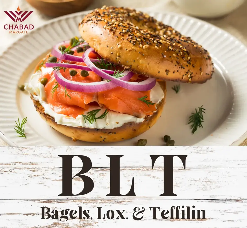 BLT Start the week off right! Join us to Wrap, Connect, Eat, and Shmooze! More Info